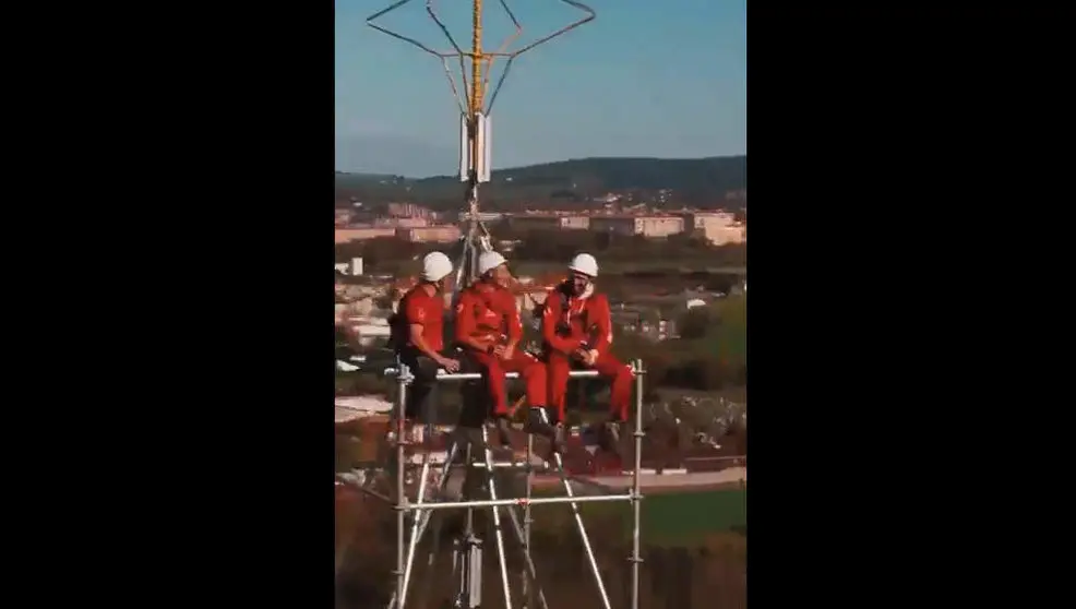 Captura de pantalla del v&iacute;deo compartido por AGZ