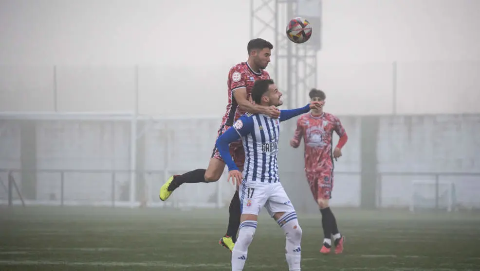 Durante el partido | Foto- CD Guijuelo