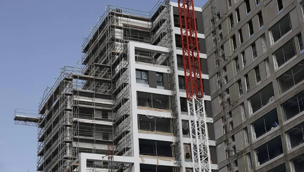 Edificio en construcci&oacute;n