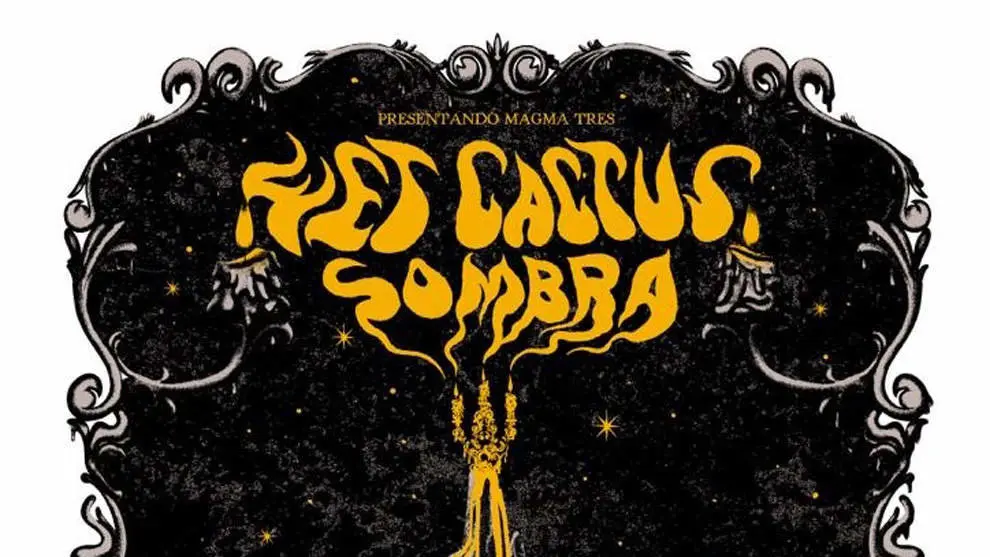 Cartel del concierto de Wet Cactus y Sombra ASOCIACI&Atilde;&ldquo;N OCTUBRE 26:12:2023