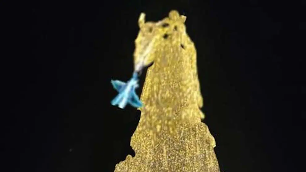 El &aacute;rbol de Navidad de Cartes, protagonista de una inocentada