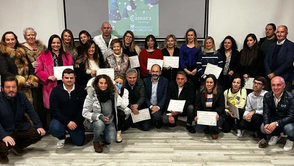 Ganadores del XXXII Concurso de Escaparates de Torrelavega y I Concurso de &Aacute;rbol de Navidad