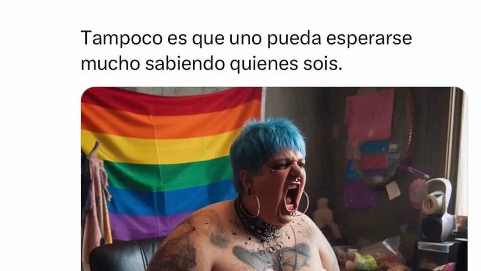 Imagen y parte del mensaje con el que el Consejo de Estudiantes de la UC ha generado pol&eacute;mica