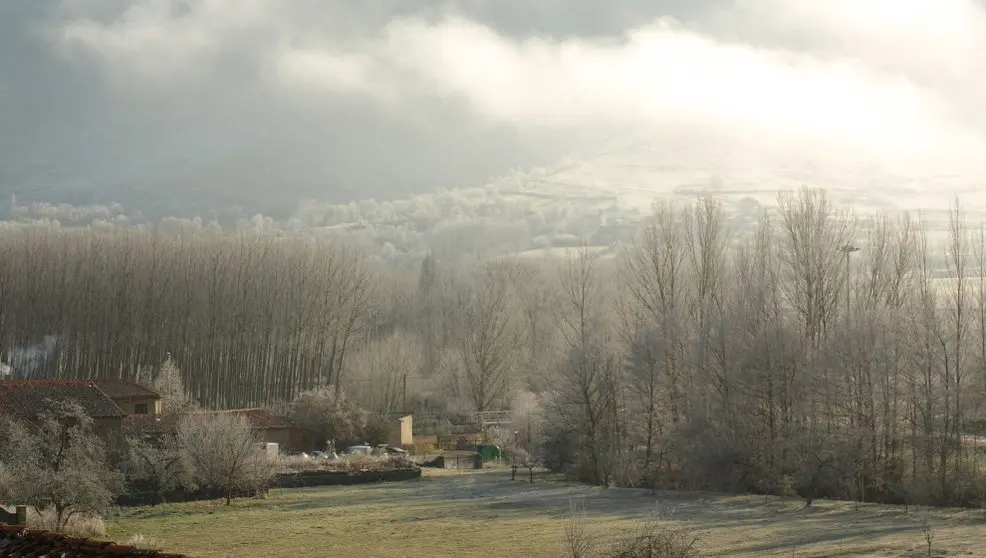 Fr&iacute;o y niebla en Cantabria