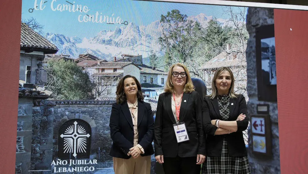 La consejera de Turismo, Eva Guillermina Fern&aacute;ndez, en Fitur