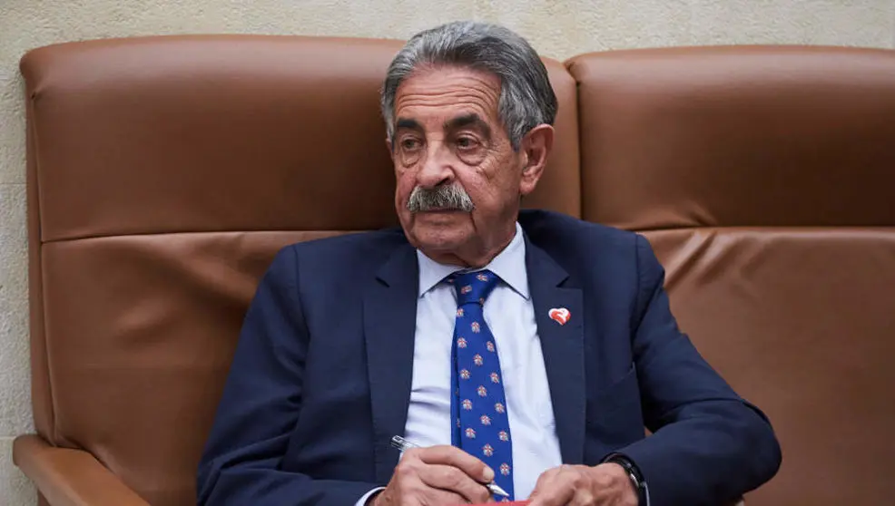 El secretario general del PRC y expresidente del Gobierno, Miguel &Aacute;ngel Revilla