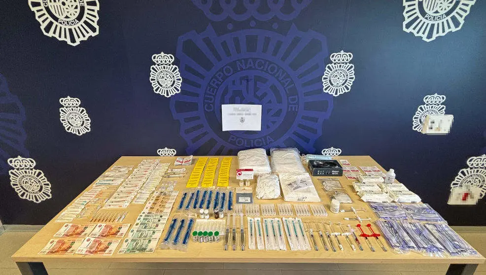 Material incautado en la cl&iacute;nica clandestina en Santander