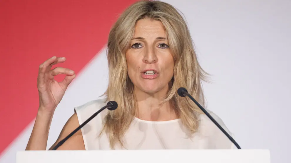 La vicepresidenta segunda, ministra de Trabajo y Econom&iacute;a Social y l&iacute;der de Sumar, Yolanda D&iacute;az