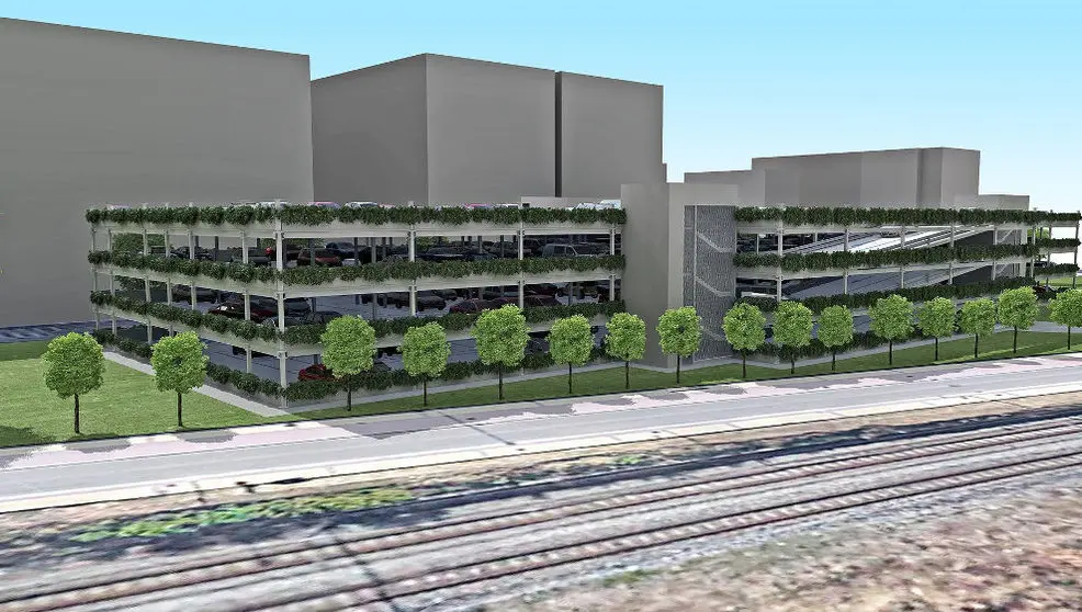 Infograf&iacute;a del parking