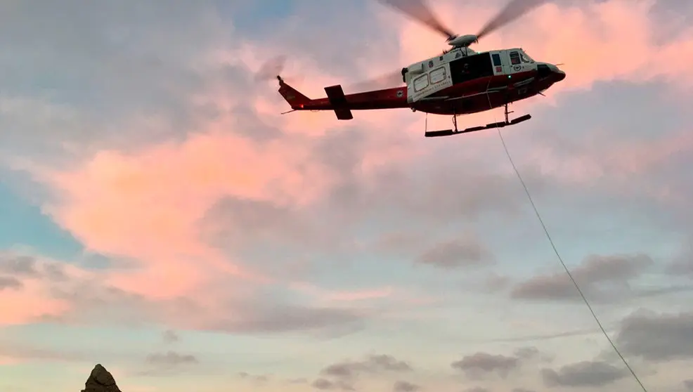 Helic&oacute;ptero del Gobierno de Cantabria | Foto- Archivo