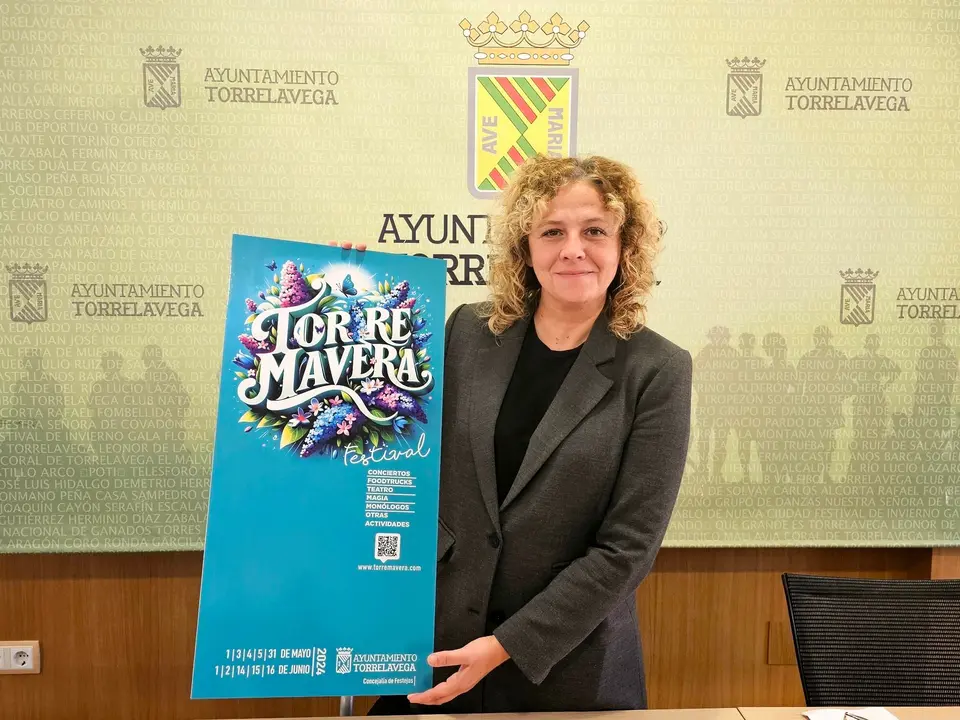 La concejala de Festejos, Patricia Portilla, presenta la programaci&oacute;n de 'Torremavera'