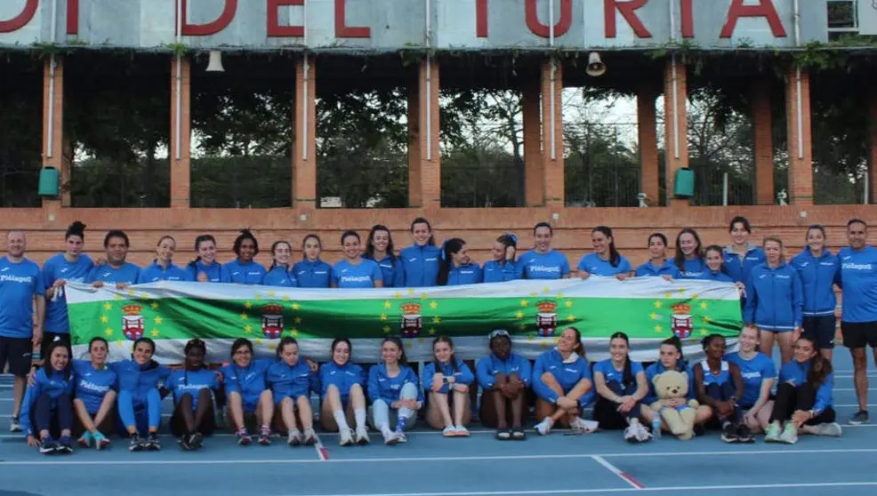 Las chicas del Atletismo Pi&eacute;lagos 