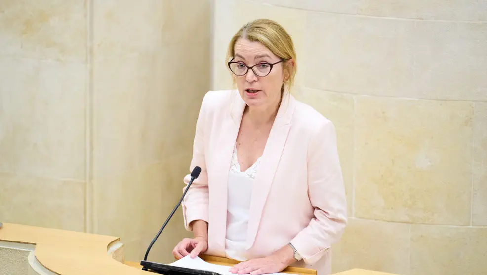 La consejera de Cultura, Turismo y Deporte del Gobierno de Cantabria, Eva Guillermina Fern&aacute;ndez