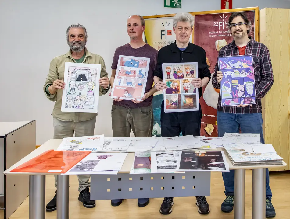 Presentaci&oacute;n ganadores concurso c&oacute;mic Ciudad de Torrelavega