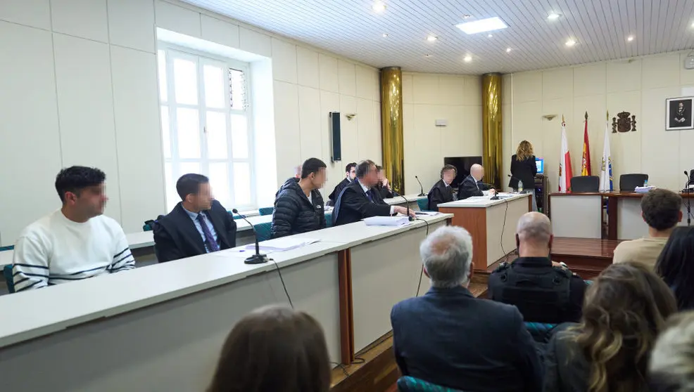 Los acusados durante el juicio por el accidente mortal de Castelar