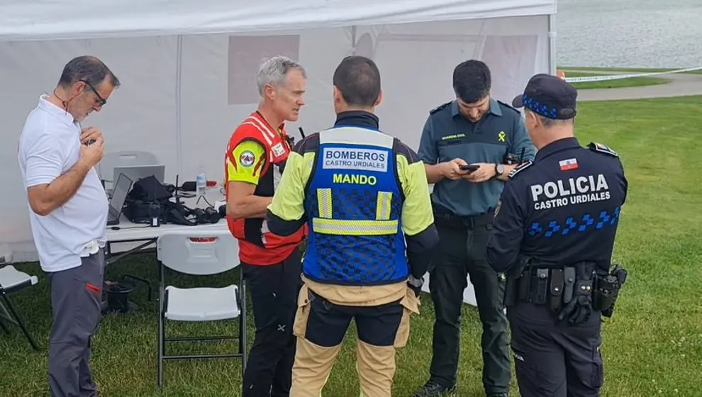 Dispositivo de b&uacute;squeda del buzo desparecido