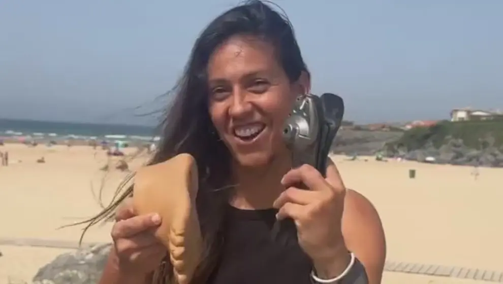 Mireia, en el v&iacute;deo de anuncio