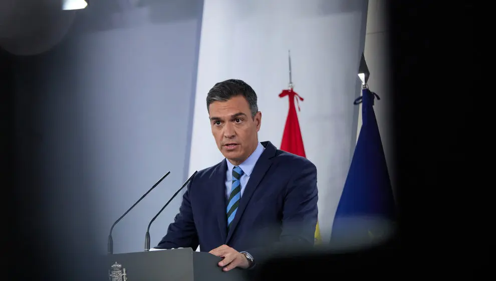 El presidente del Gobierno, Pedro S&aacute;nchez