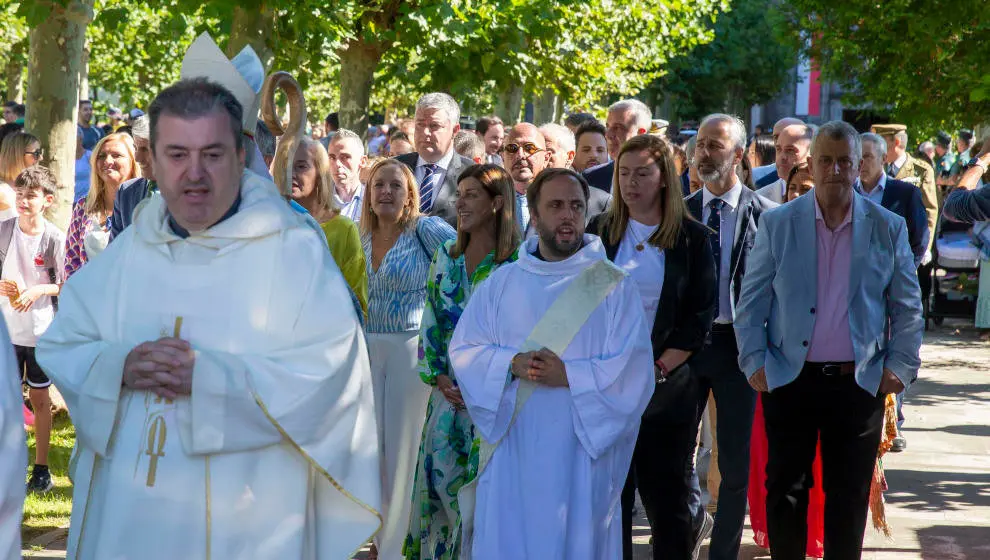 La presidenta de Cantabria, Mar&iacute;a Jos&eacute; S&aacute;enz de Buruaga, asiste a la festividad de la Virgen Bien Aparecida