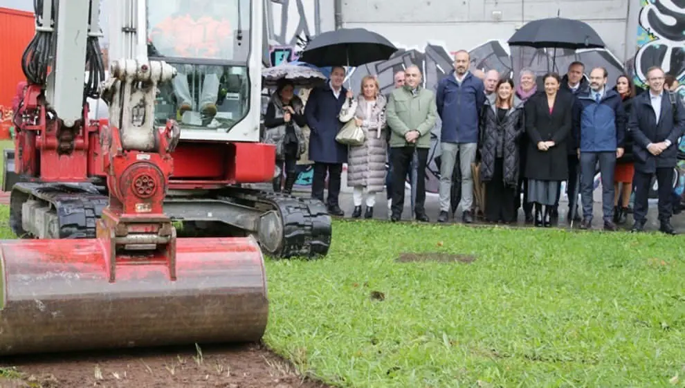 Inicio de las obras de soterramiento del tren en Torrelavega