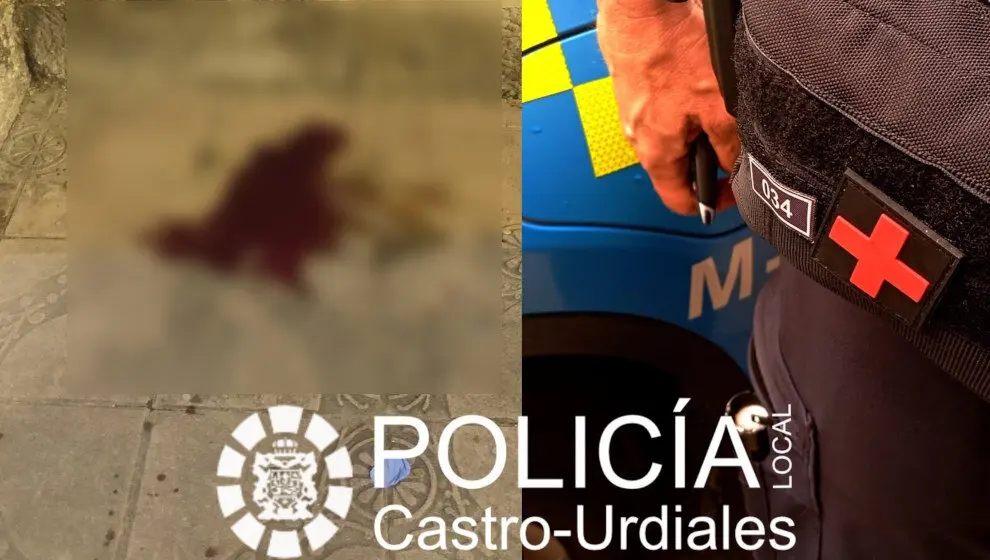 Un detenido por apu&ntilde;alar a un joven en el est&oacute;mago en una pelea multitudinaria en Castro