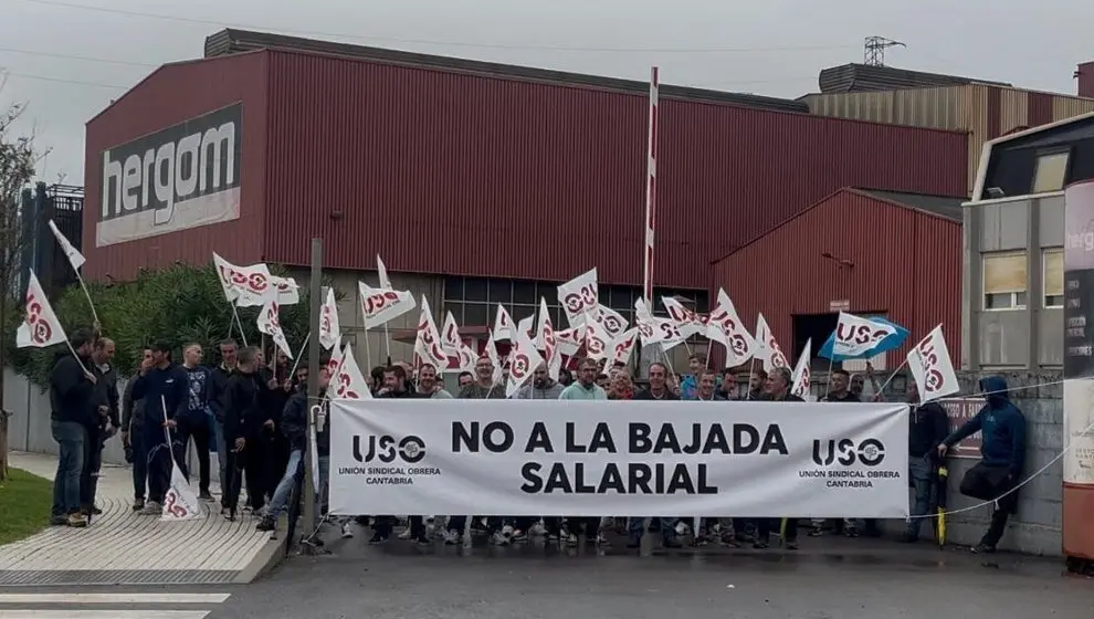 Los 142 trabajadores de Hergom secundan la huelga, seg&uacute;n los sindicatos