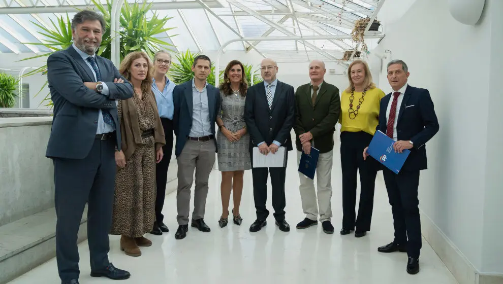 Comparecencia en comision parlamentaria del Fiscal Superior de Cantabria Jes&uacute;s Arteaga, acompa&ntilde;ado por el teniente fiscal