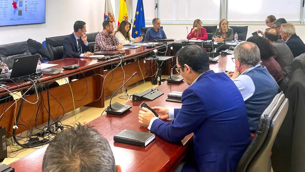Reuni&oacute;n del comit&eacute; de seguimiento de los medios desplazados para ayudar a los afectados por la DANA