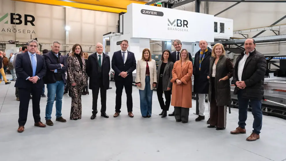 A presidenta de Cantabria, Mar&iacute;a Jos&eacute; S&aacute;enz de Buruaga, asiste al 45&ordm; aniversario de Mec&aacute;nica Bra&ntilde;osera