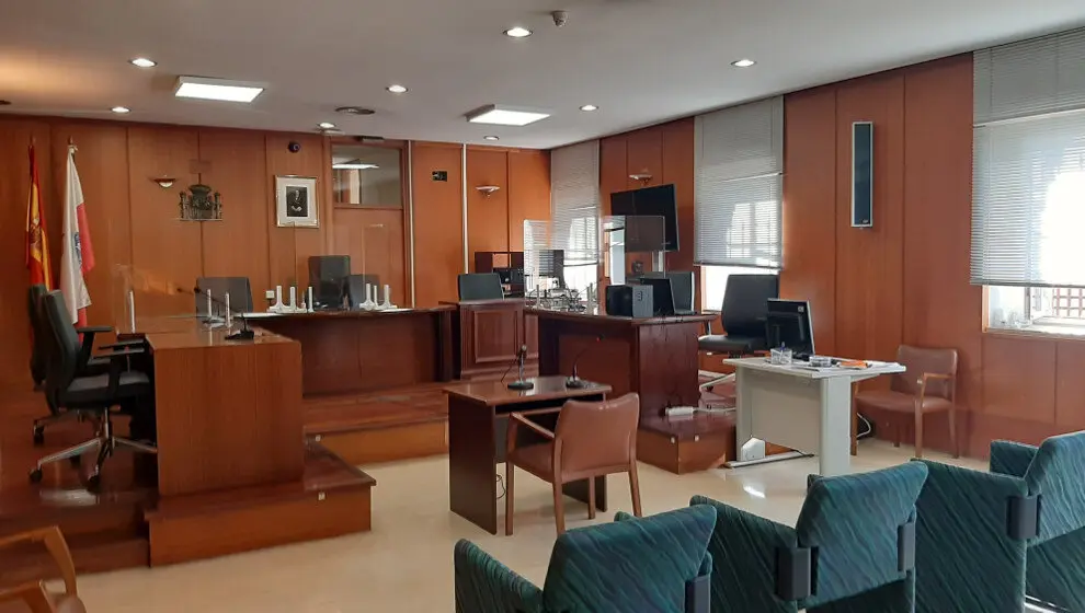 Sala de la Secci&oacute;n Tercera de la Audiencia Provincial de Cantabria