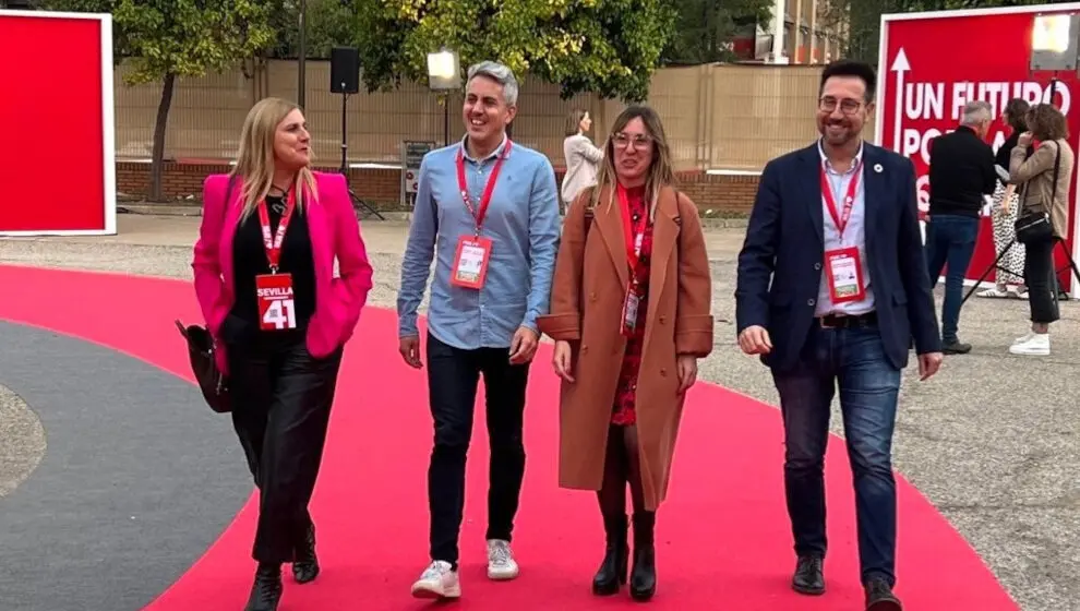 Noelia Cobo, Pablo Zuloaga, Eugenia G&oacute;mez de Diego y Javier Incera en Sevilla