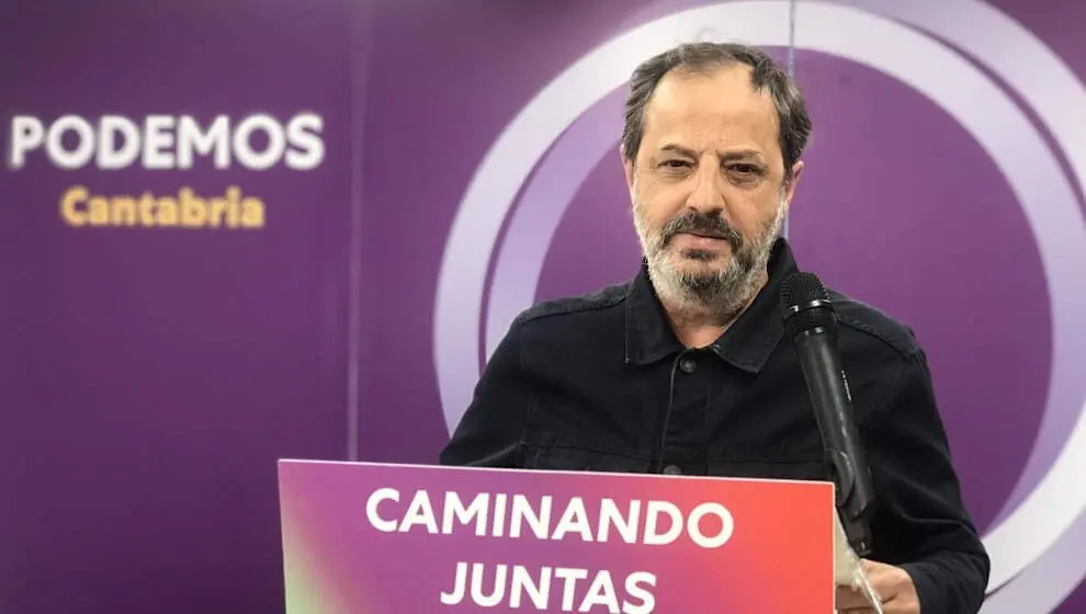 Pablo Gonz&aacute;lez, secretario de Educaci&oacute;n de Podemos Cantabria