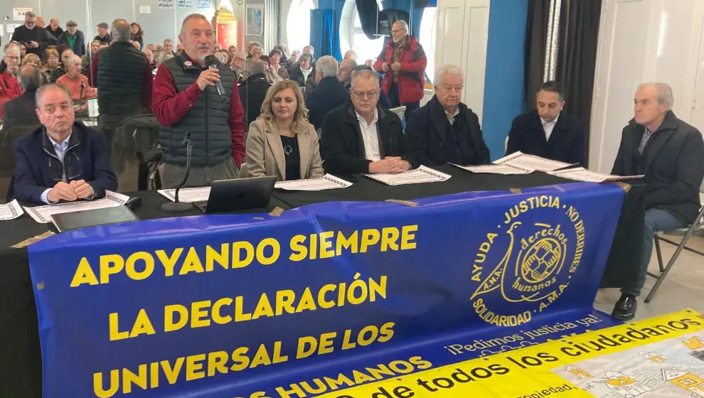 Acto de apoyo a la Declaraci&oacute;n de Derechos Humanos organizada por AMA | Foto: edc