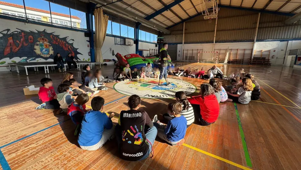 Sesi&oacute;n de los talleres infantiles