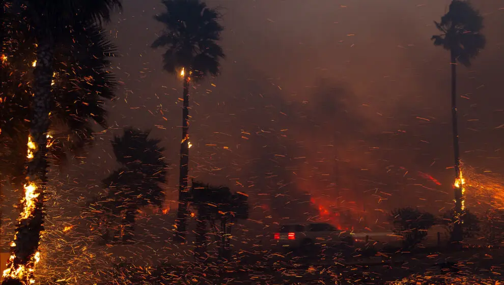 Incendio en Los &Aacute;ngeles (California) | Foto- Europa Press : Contacto : Jonathan Alcorn - Only For Use In Spain