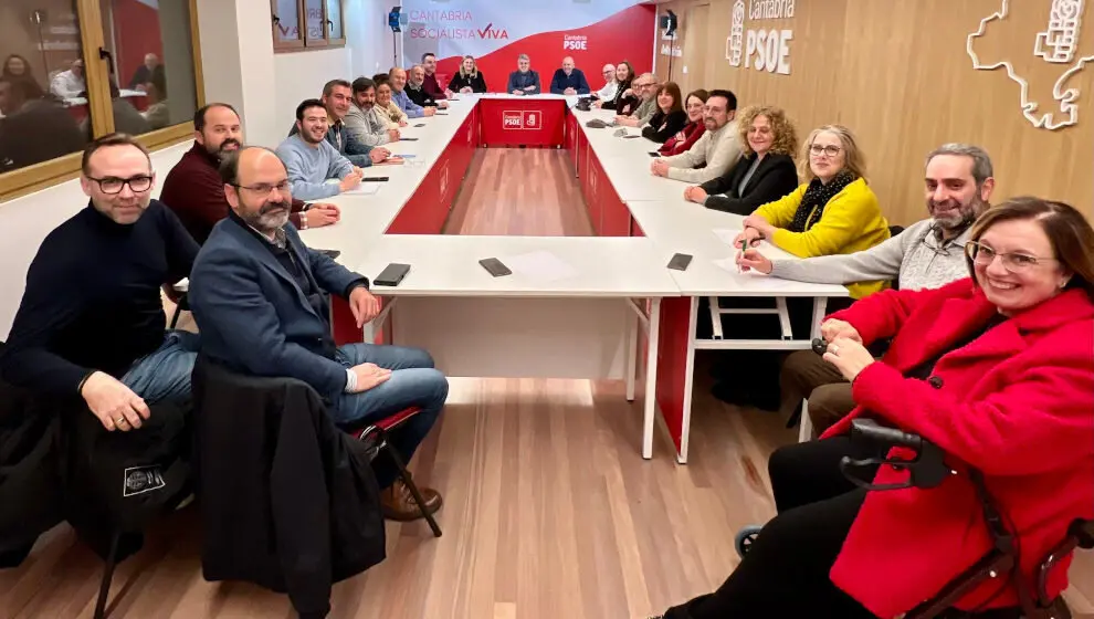 Comisi&oacute;n Ejecutiva Regional del PSOE de Cantabria