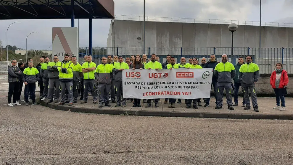 Foto de archivo | Concentraci&oacute;n en Altadis