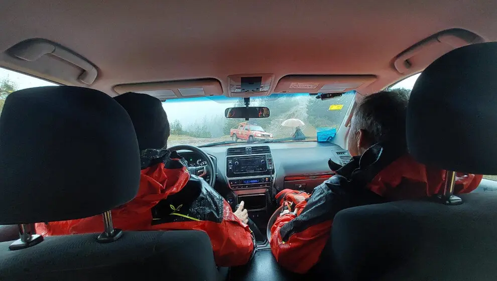 Rescatado un corredor de trail con una lesi&oacute;n en la rodilla en un monte de Los Corrales | Foto- 112 Cantabria