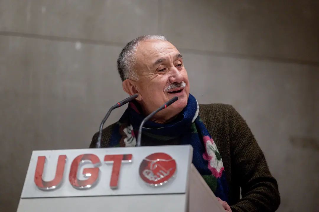 El secretario general de UGT, Pepe &Aacute;lvarez.-ARCHIVO