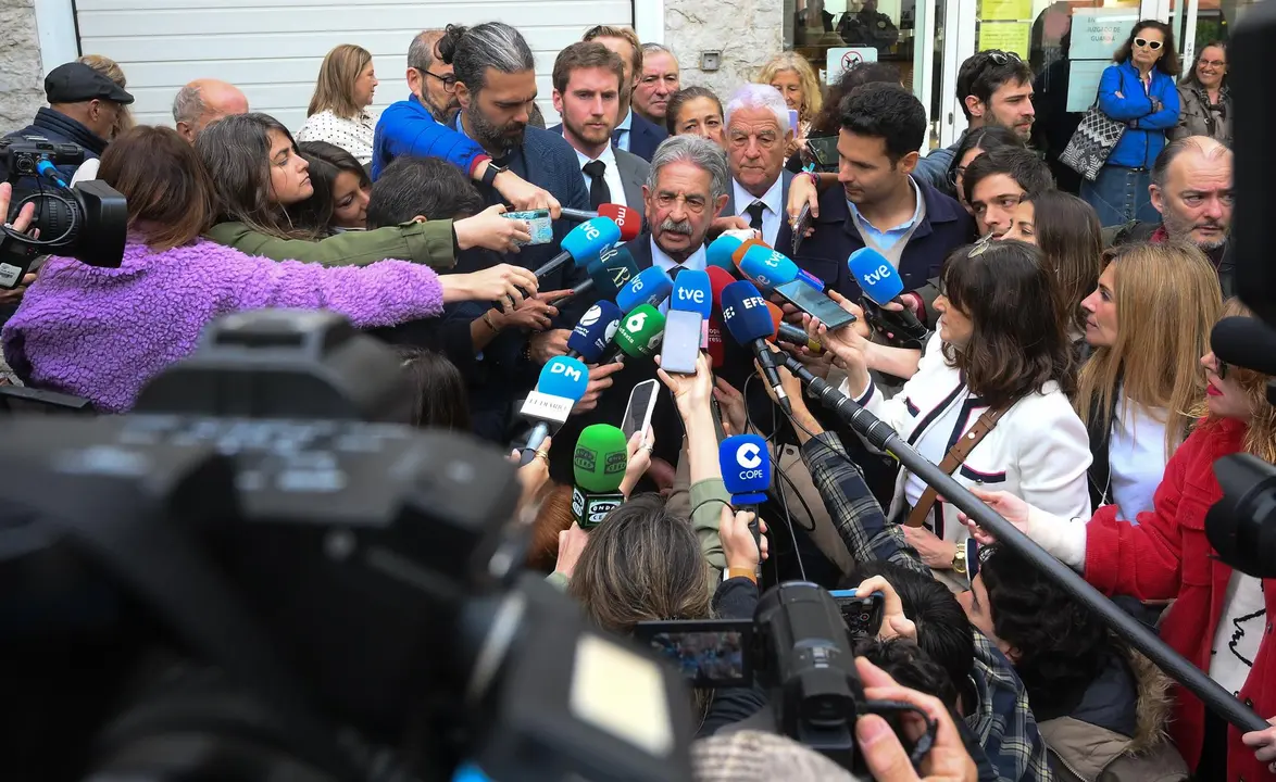 El secretario general del PRC y expresidente de Cantabria, Miguel Ángel Revilla