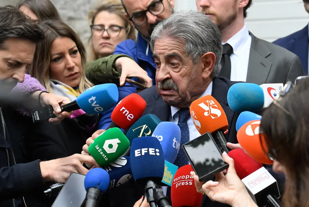 El secretario general del PRC y expresidente de Cantabria, Miguel Ángel Revilla