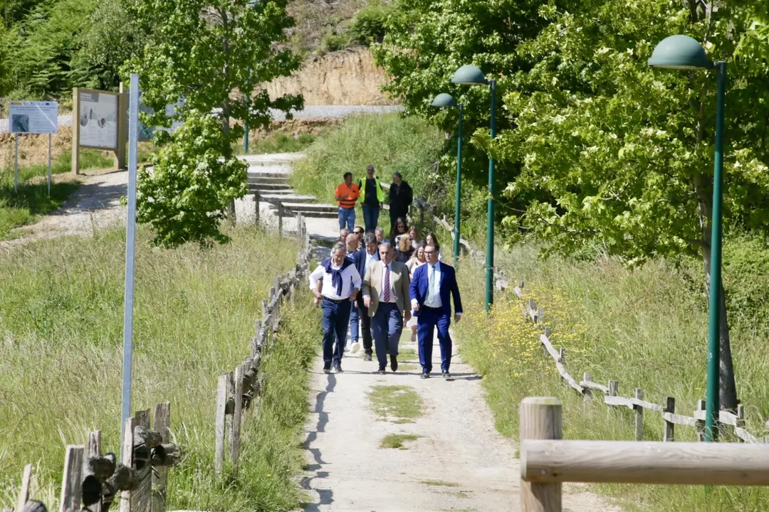 Inauguración de la recuperación de espacios degradados en la ladera del monte de Suances