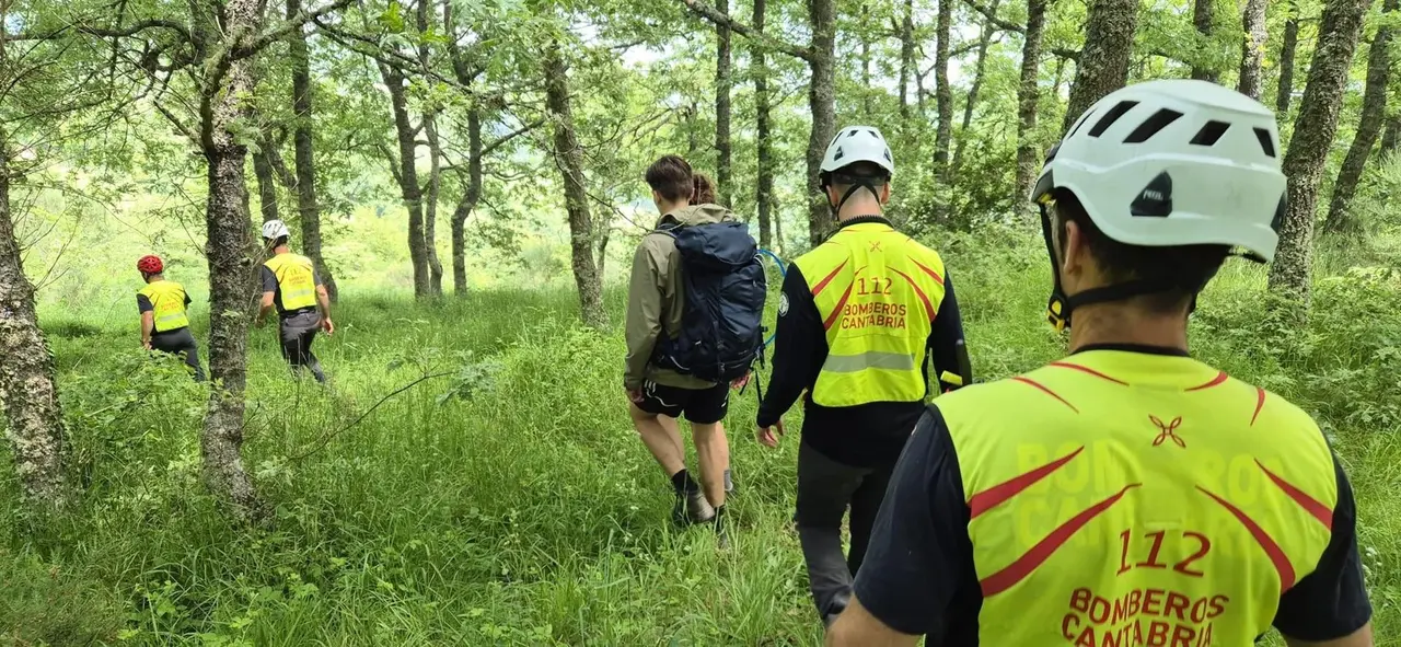 Rescatada una pareja holandesa perdida en Camaleño