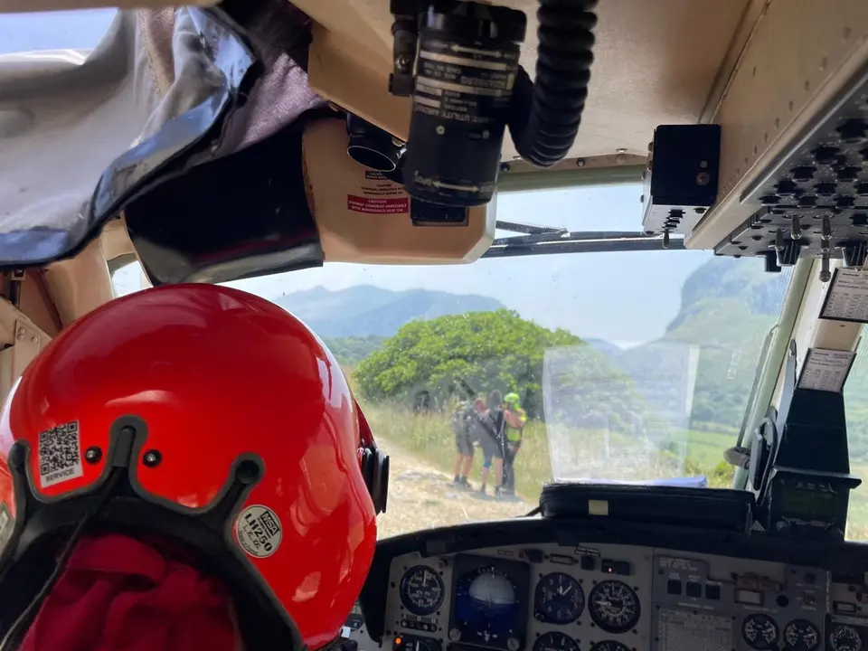 Rescate de dos alemanas en el monte Candina, en Liendo