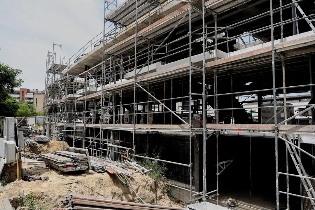 Viviendas en construcción