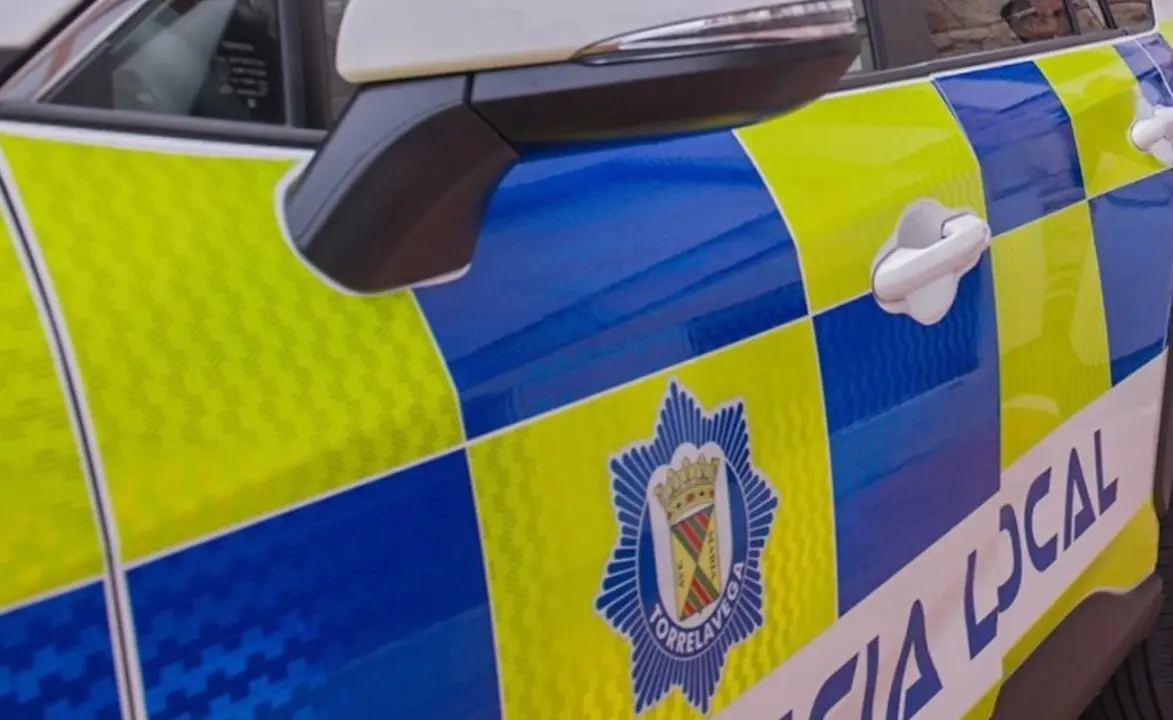 Coche de la Polic&iacute;a Local de Torrelavega