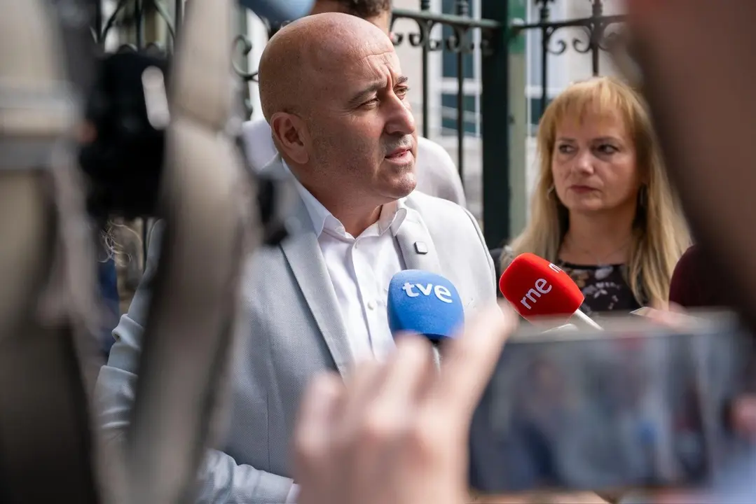 El secretario de Organización del PSOE de Cantabria, Agustín Molleda