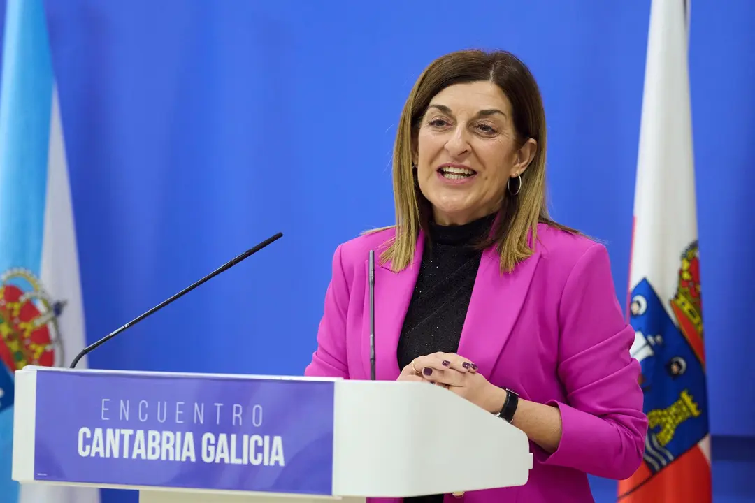 La presidenta de Cantabria, María José Sáenz de Buruaga