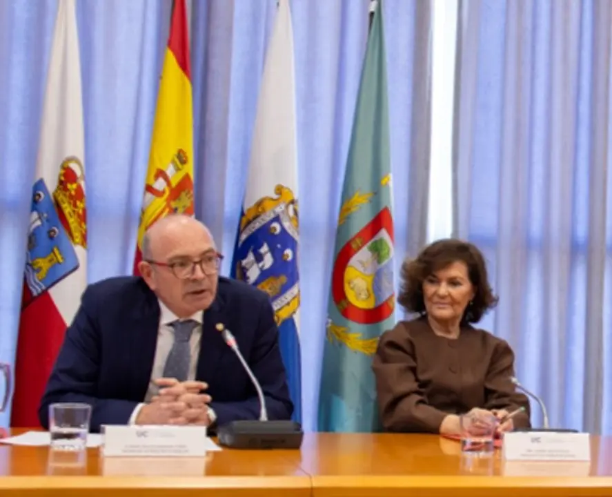 Ángel Pelayo como nuevo rector.