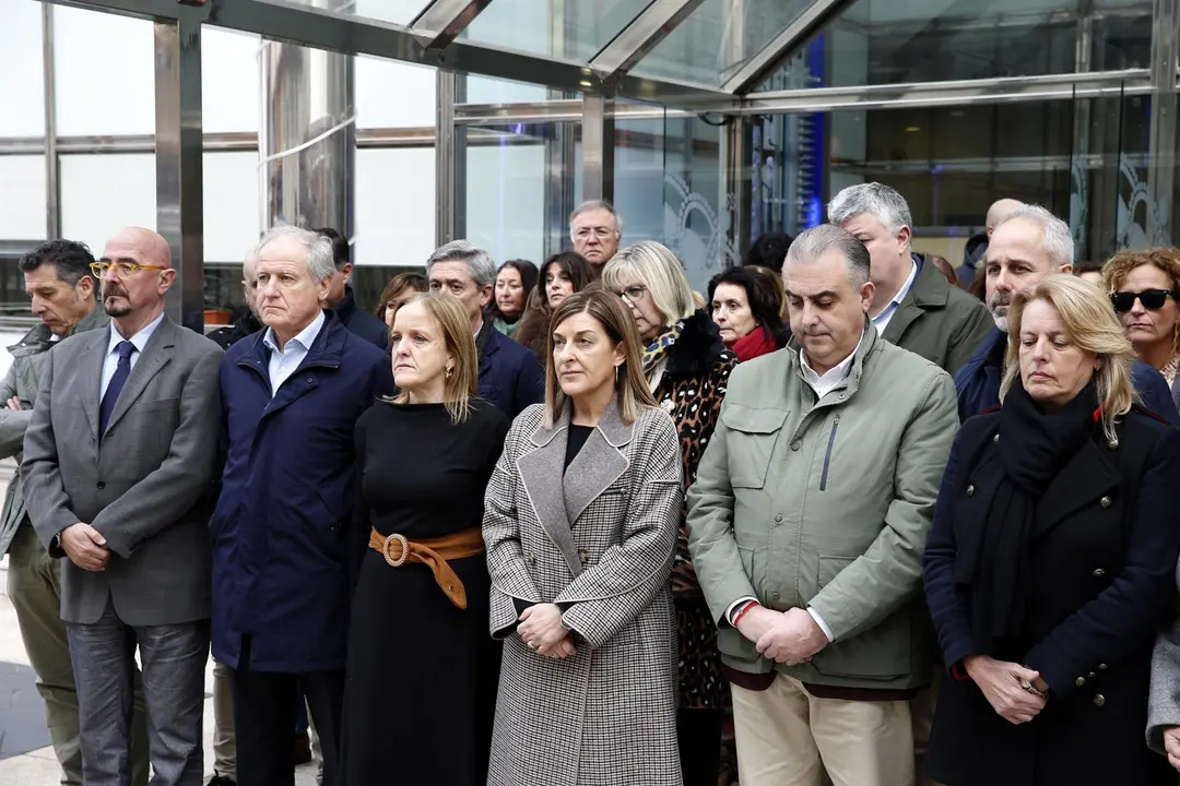 Minuto de silencio accidente tren